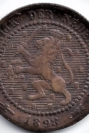 Ekspresowa dostawa Nederland 1898 1 Cent Wilhelmina ZF-