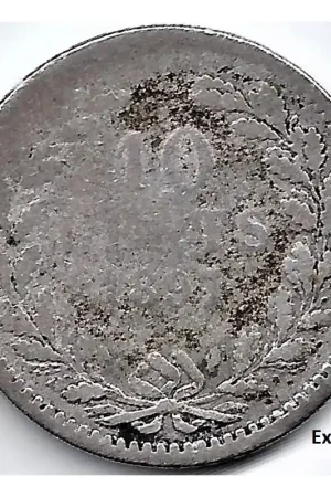 Oryginalny Nederland 1897 10 Cent Wilhelmina ZG