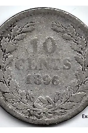 Nederland 1896 10 Cent Wilhelmina G Darmowa dostawa
