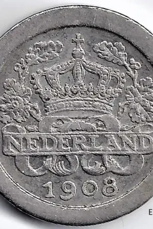 Nederland 1908 5 Cent Wilhelmina F Ostatnia szansa