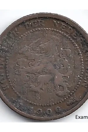 Zamów teraz Nederland 1906 ½ Cent Wilhelmina F