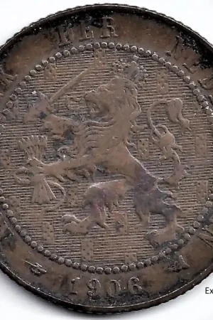 Premium Nederland 1906 2½ Cent Wilhelmina F