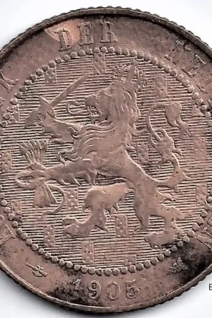 Tani Nederland 1905 2½ Cent Wilhelmina ZG+