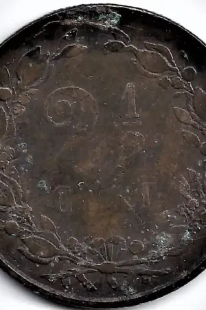 Nederland 1886 2½ Cent Willem III F- Ekspresowa dostawa