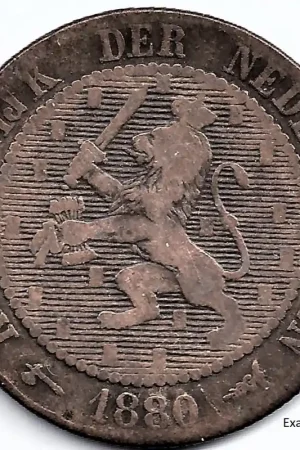 Nederland 1880 2½ Cent Willem III ZG Promocja