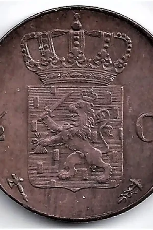 Nederland 1877 ½ Cent Willem III P+ Oferta limitowana