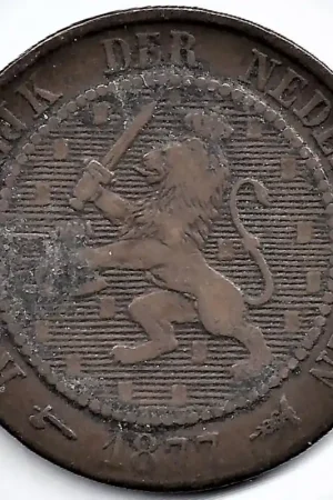 Nederland 1877 2½ Cent Willem III F Promocja