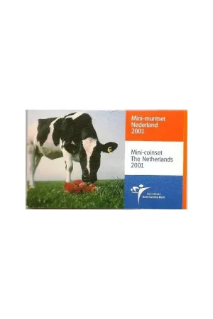 Mini muntset Nederland 2001 Oryginalny