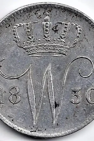 Zwrot pieniędzy Nederland 1830B 25 Cent Willem I P