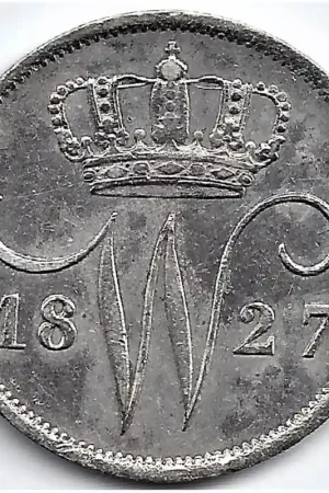 Rabat Nederland 1827 10Cent Willem I P-