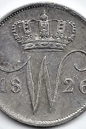 Nederland 1826 10Cent Willem I P- Oryginalny