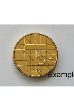 Bezpieczna płatność 5 Gulden 1995 Unc