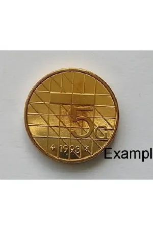 Bezpieczna płatność 5 Gulden 1993 Unc