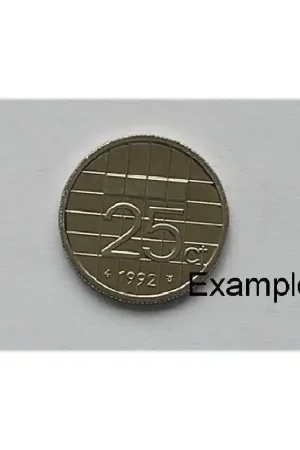Niska cena 25 Cent 1992 Unc