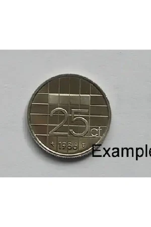 25 Cent 1986 Unc Promocja