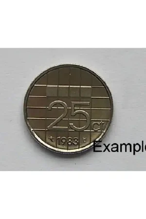 25 Cent 1983 Unc Niska cena