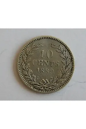 10 Cent 1889 ZF Autentyczny