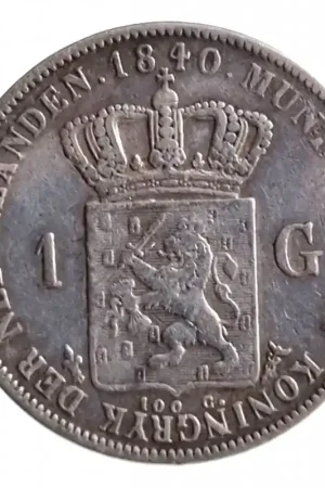 Bezpieczna płatność 1 Gulden 1840 Zf-