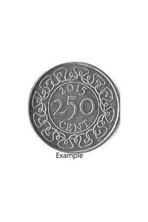 Suriname 250 Cents 2015 Zf + Oferta