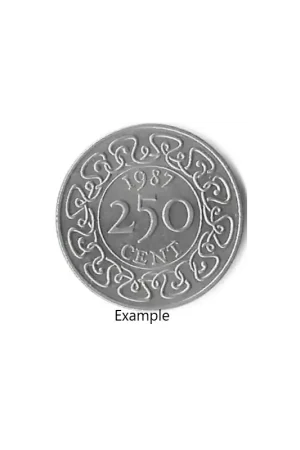 Suriname 250 Cents 1987 Zf Rabat