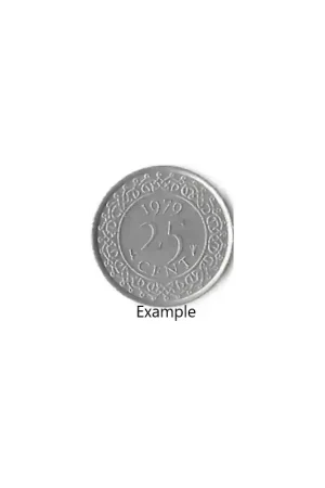 Suriname 25 Cents 1979 Pr Ekspresowa dostawa