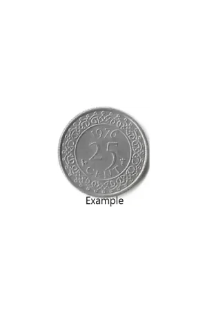 Suriname 25 Cents 1976 Zf Niska cena