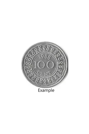 Suriname 100 Cents 1988 Zf- Oferta limitowana