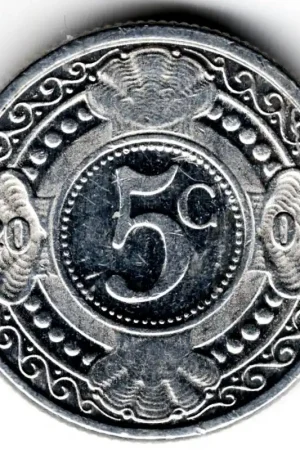 Premium Nederlandse Antillen 5 cent 2008 P+