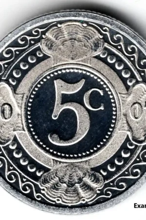 Nederlandse Antillen 5 cent 2007 BU/FDC Oryginalny