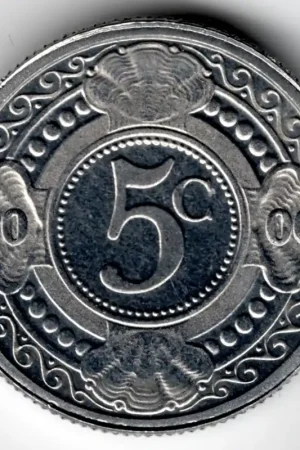 Nederlandse Antillen 5 cent 2006 BU/FDC Oryginalny