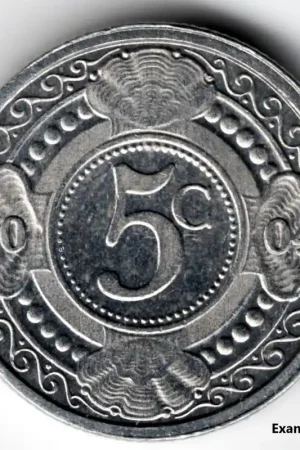 Nederlandse Antillen 5 cent 2004 UNC Nowość