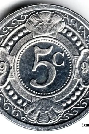 Autentyczny Nederlandse Antillen 5 cent 1999 FDC