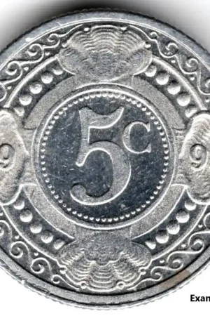 Ostatnia szansa Nederlandse Antillen 5 cent 1995 UNC