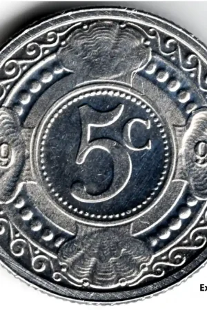 Nederlandse Antillen 5 cent 1991 FDC Oryginalny
