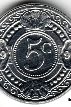 Darmowa dostawa Nederlandse Antillen 5 cent 1990 FDC