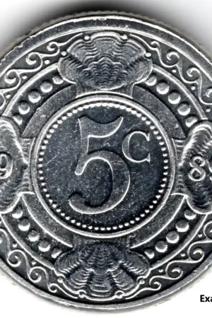 Nederlandse Antillen 5 cent 1989 UNC Wysoka jakość