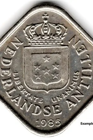 Nowość Nederlandse Antillen 5 cent 1985 UNC-