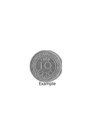 Premium Suriname 10 Cent 1989 Zf