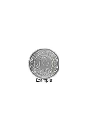 Suriname 10 Cent 1976 Zf Oferta