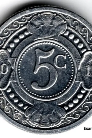 Szybka dostawa Nederlandse Antillen 5 cent 2012 FDC/BU