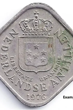 Oferta limitowana Nederlandse Antillen 5 cent 1976 P-
