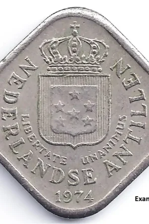 Oferta Nederlandse Antillen 5 cent 1974 ZF+