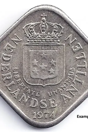 Nederlandse Antillen 5 cent 1974 P Popularny