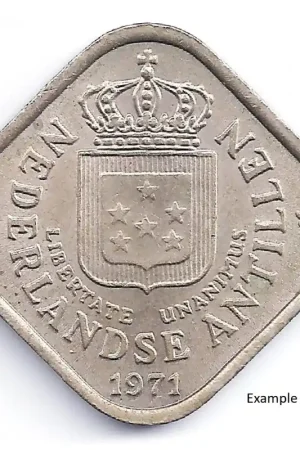 Nederlandse Antillen 5 cent 1971 P Wyprzedaż