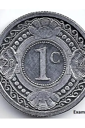 Premium Nederlandse Antillen 2014 1 Cent Willem-Alexander UNC