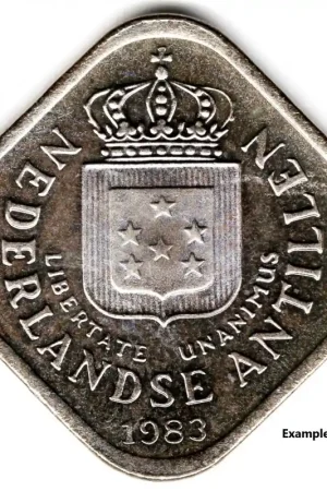 Popularny Nederlandse Antillen 5 cent 1983 FDC