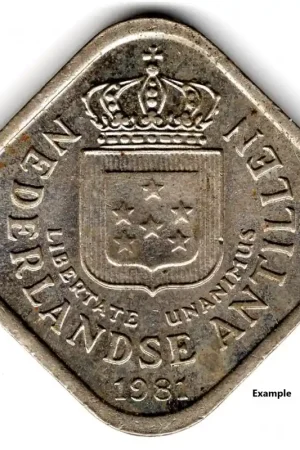 Nederlandse Antillen 5 cent 1981 P+ Zwrot pieniędzy