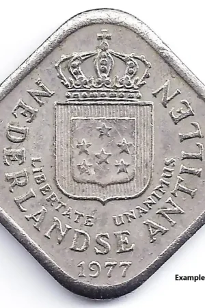 Nederlandse Antillen 5 cent 1977 ZF Popularny