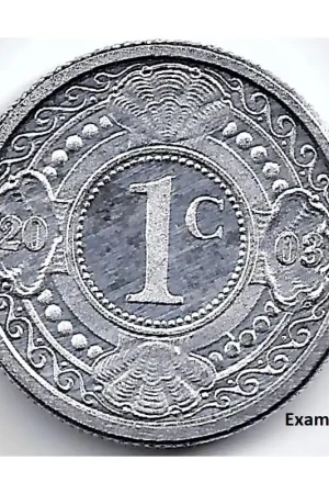 Nederlandse Antillen 2003 1 Cent Beatrix UNC Zamów teraz