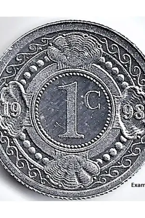 Nederlandse Antillen 1998 1 Cent Beatrix UNC Tani